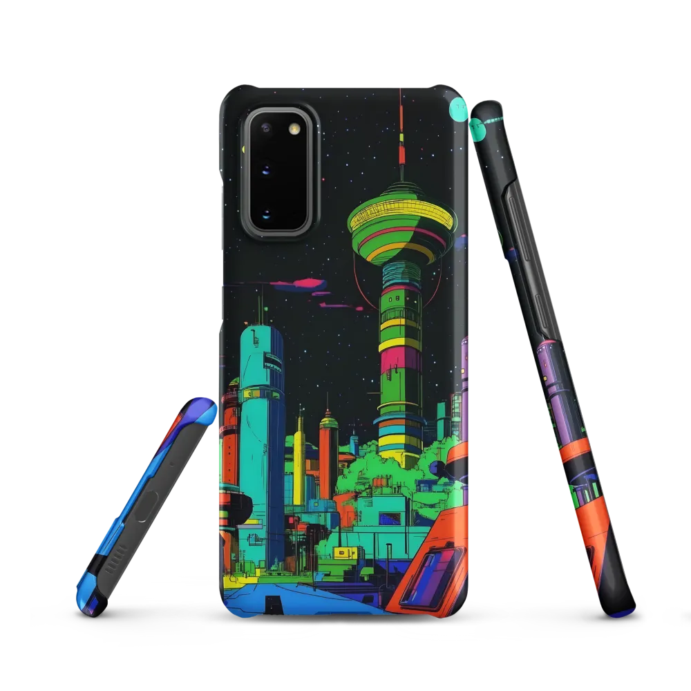 Neon Dreams: A Futuristic Cityscape