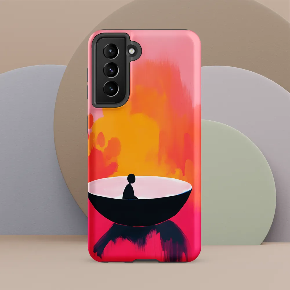 Reflections of Solitude | Phone Case |  S21 FE | Tough Case | Matte