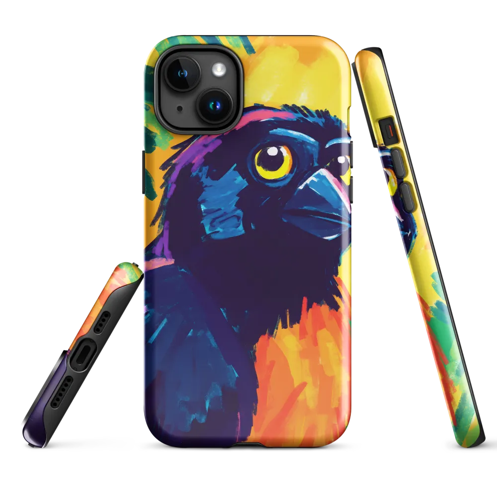 Vivid Avian Encounter
