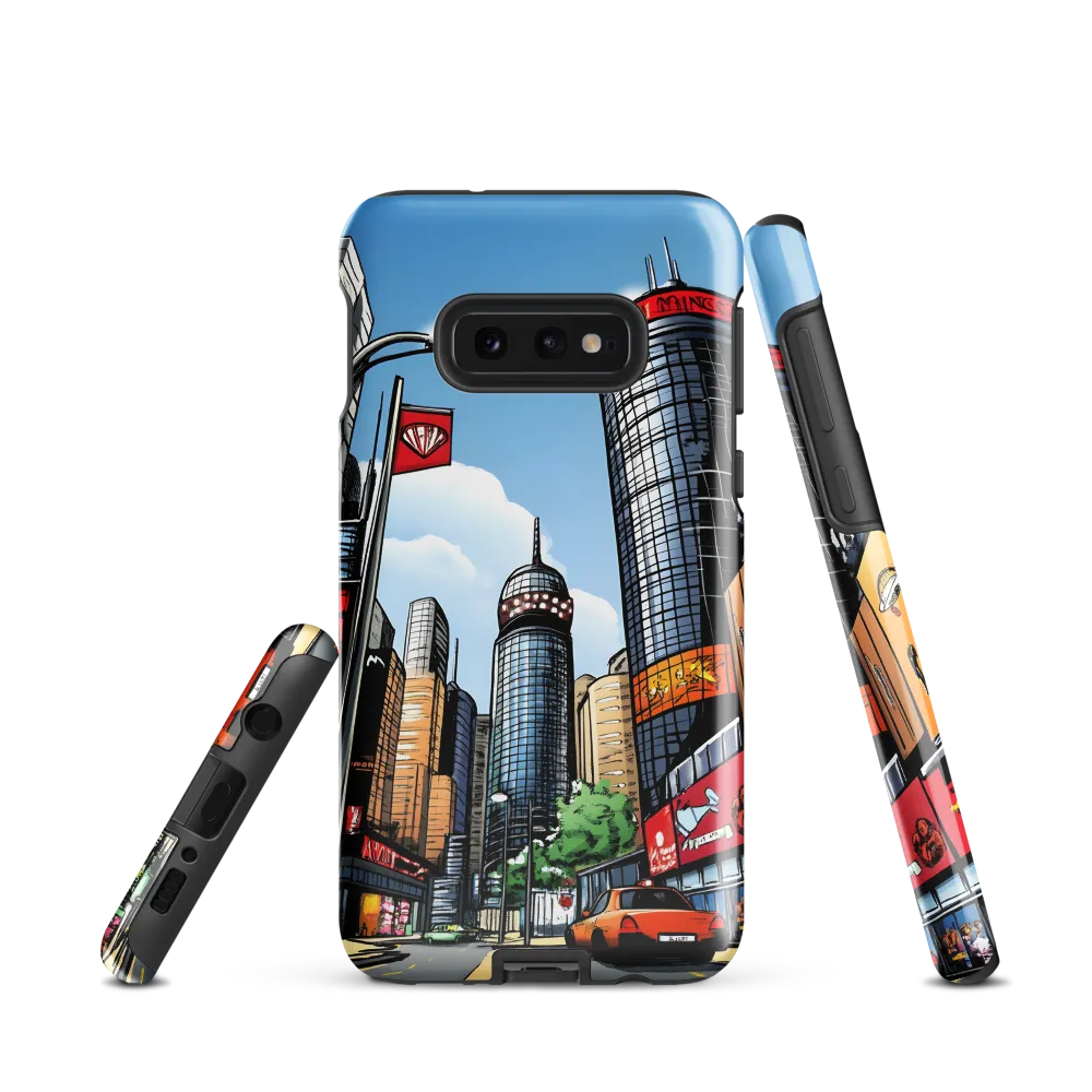 Urban Pulse: A Comic Cityscape