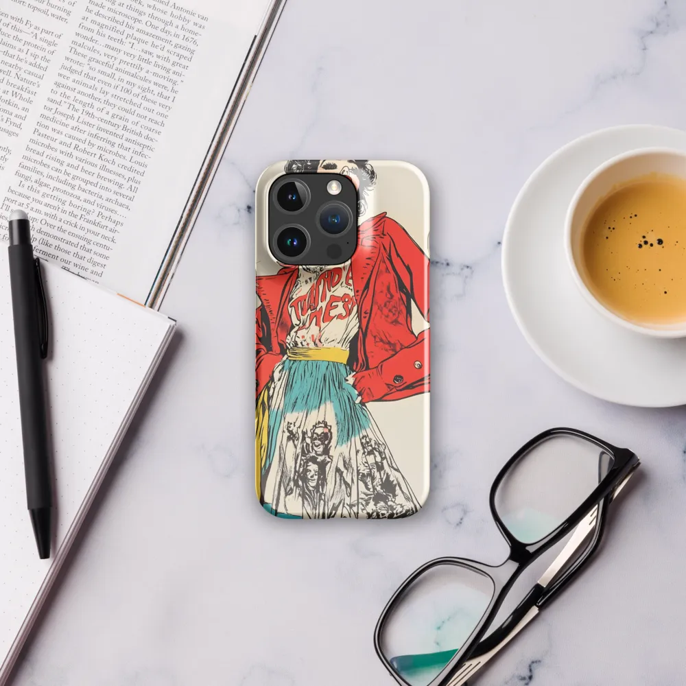 Vibrant Elegance: A Pop Art Fashion Statement