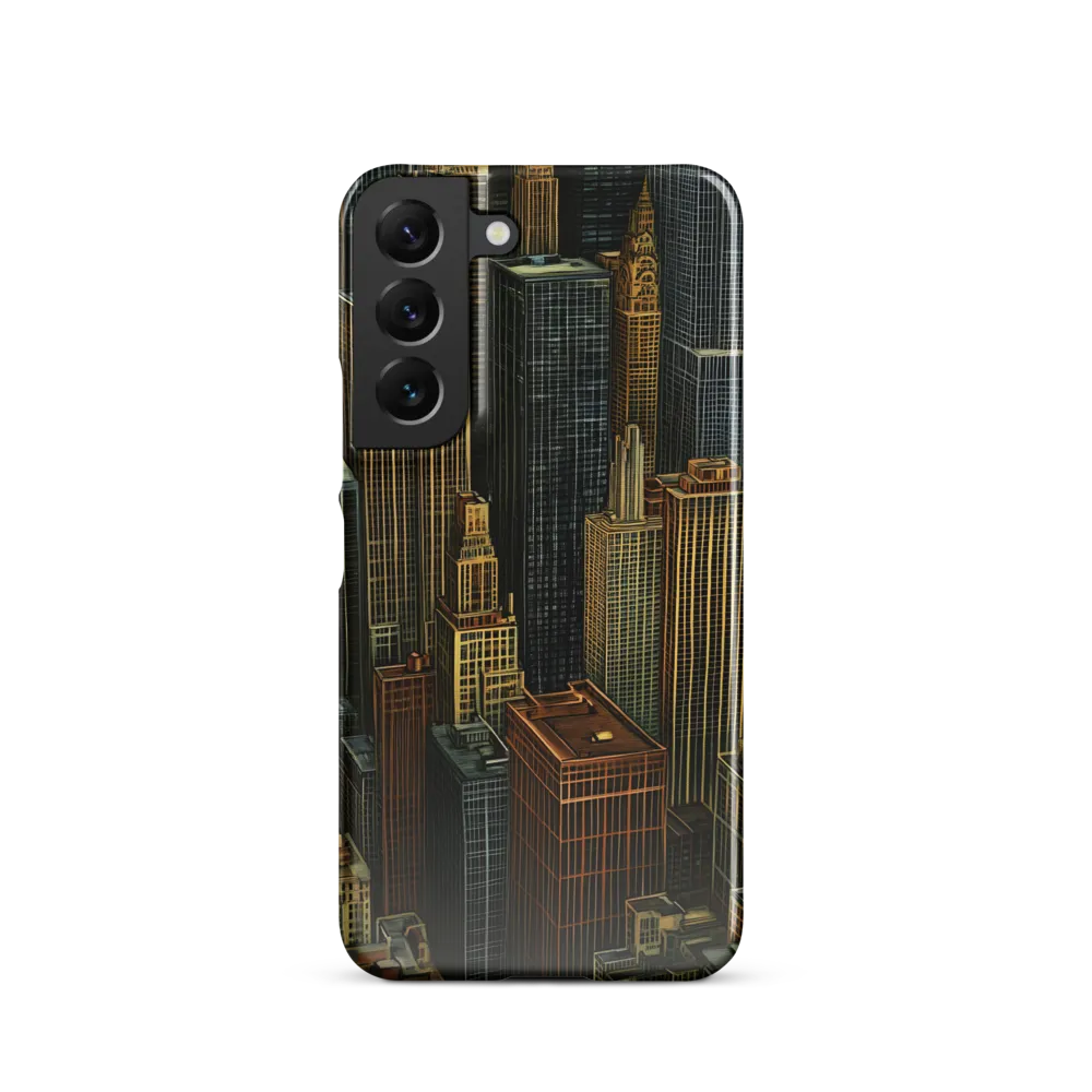 Urban Elegance: A Golden Cityscape