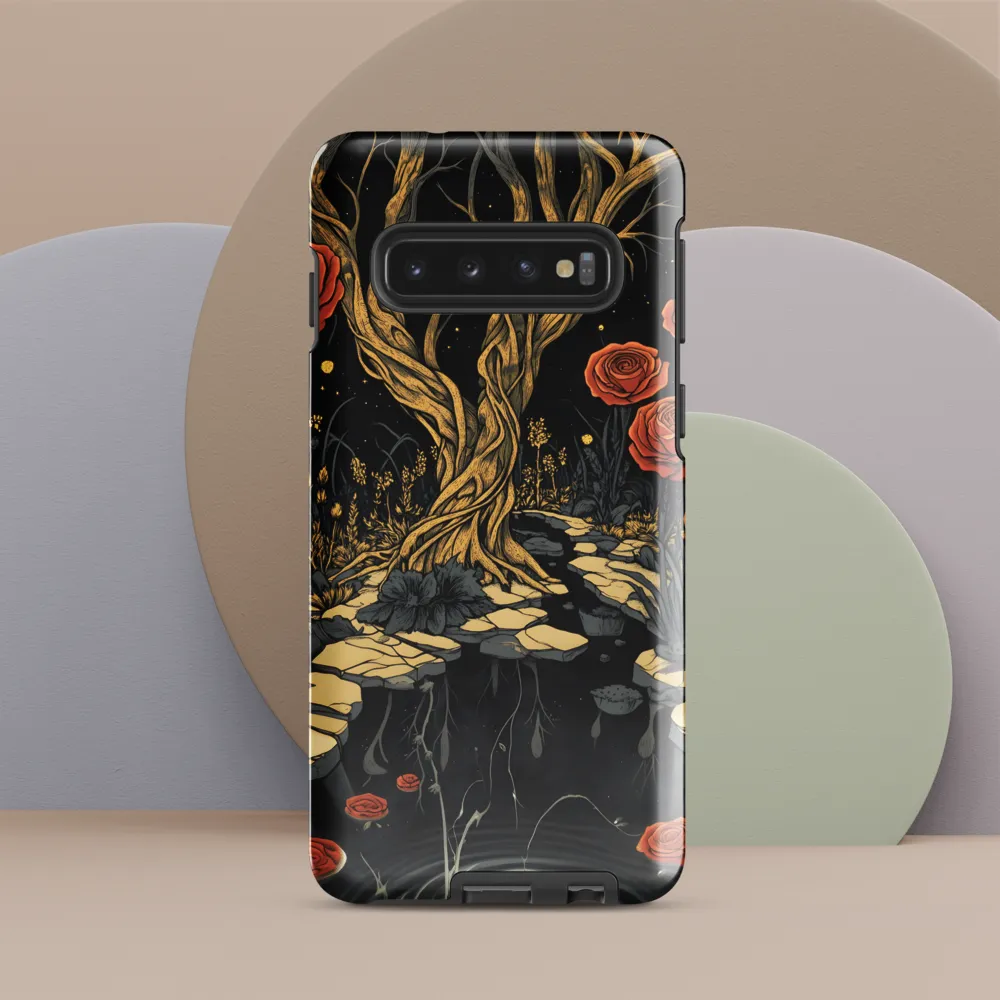 Whispers of the Enchanted Garden | Phone Case |  S10 | Tough Case | Glossy