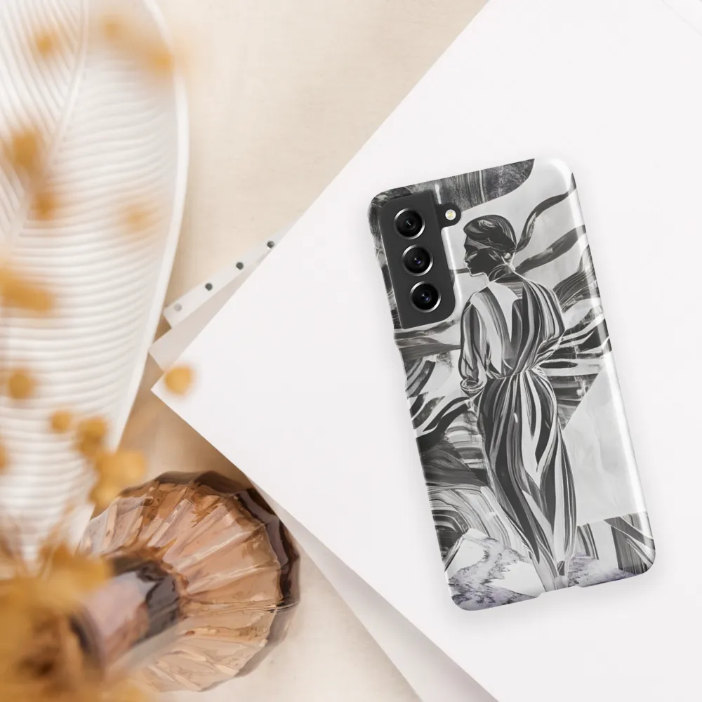 Elegance in Motion | Phone Case |  S21 FE | Snap Case | Glossy