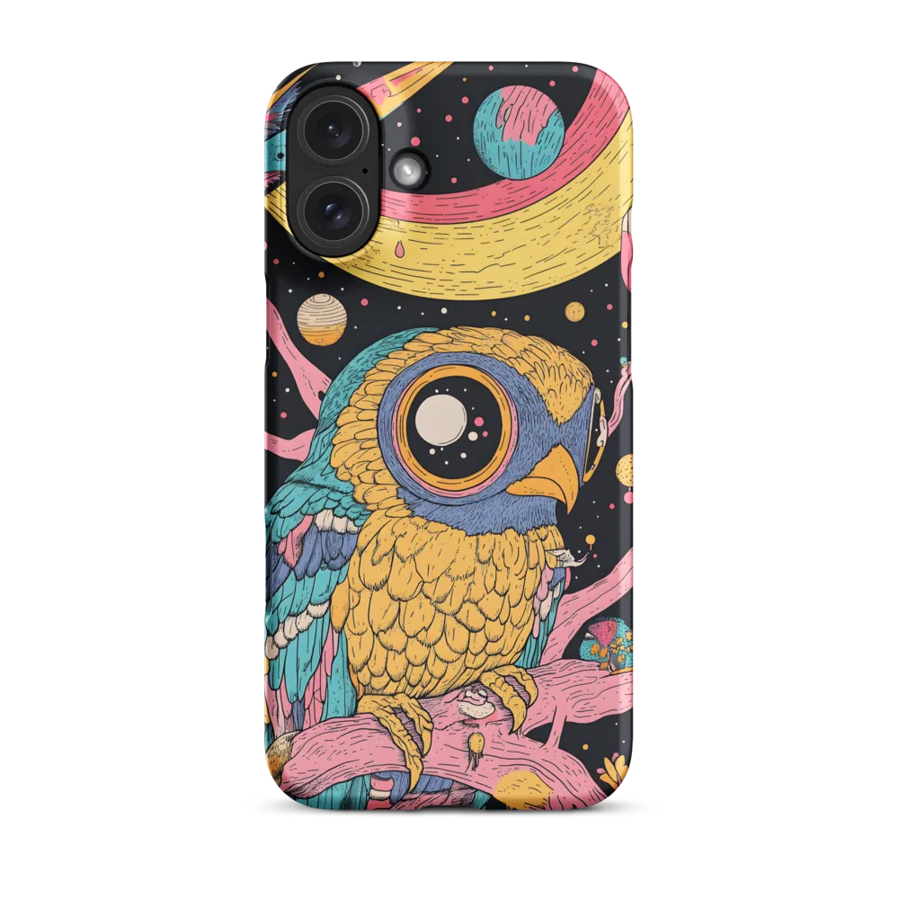 Whimsical Cosmic Owl