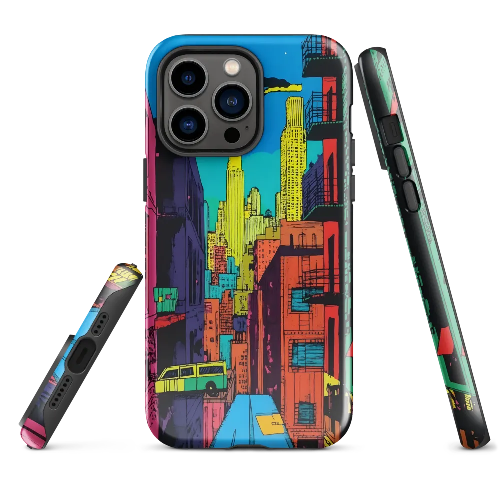 Urban Vibrance: A Pop Art Cityscape