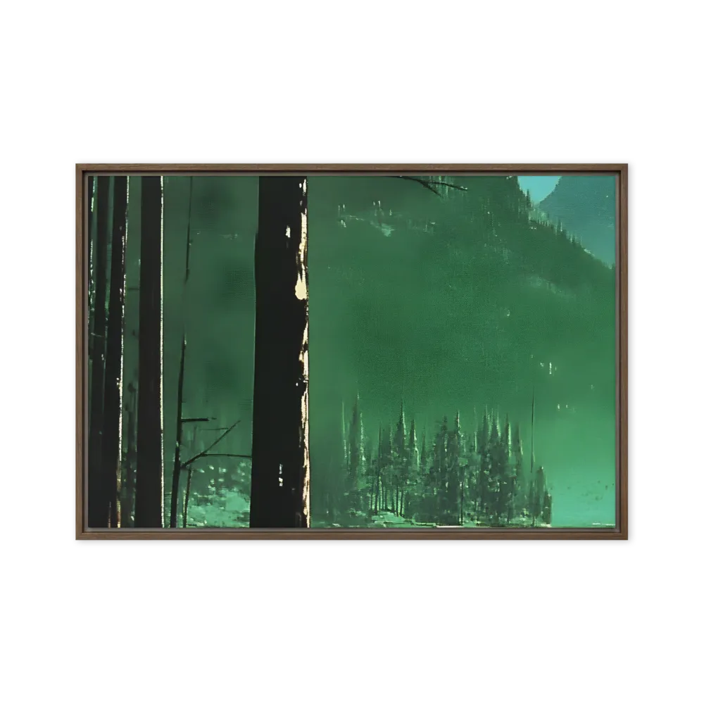 Reflections of Tranquility | Canvas with Brown Frame | 20″×30″