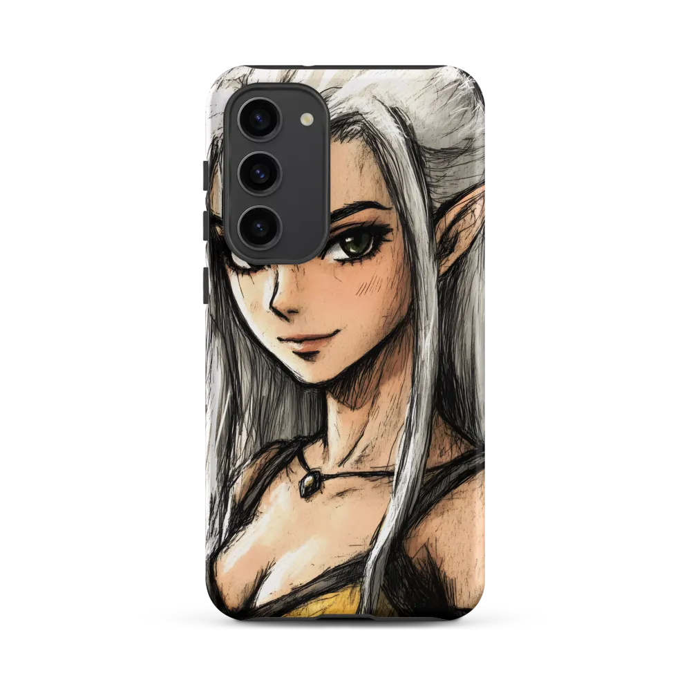 Ethereal Elegance: The Elf's Portrait