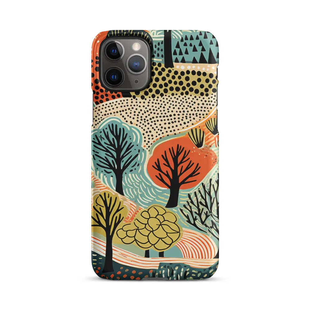 Whimsical Forest Patterns | Phone Case |  11 Pro | Snap Case | Matte