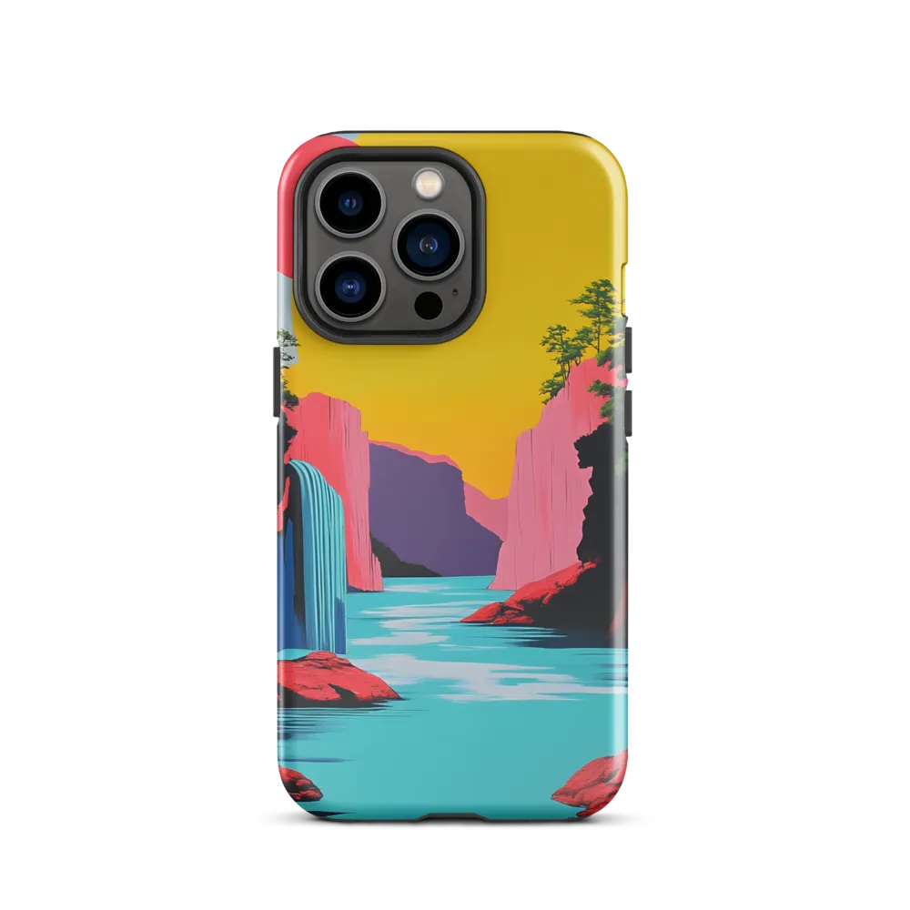 Dreamscape of Pink Cliffs and Turquoise Waters
