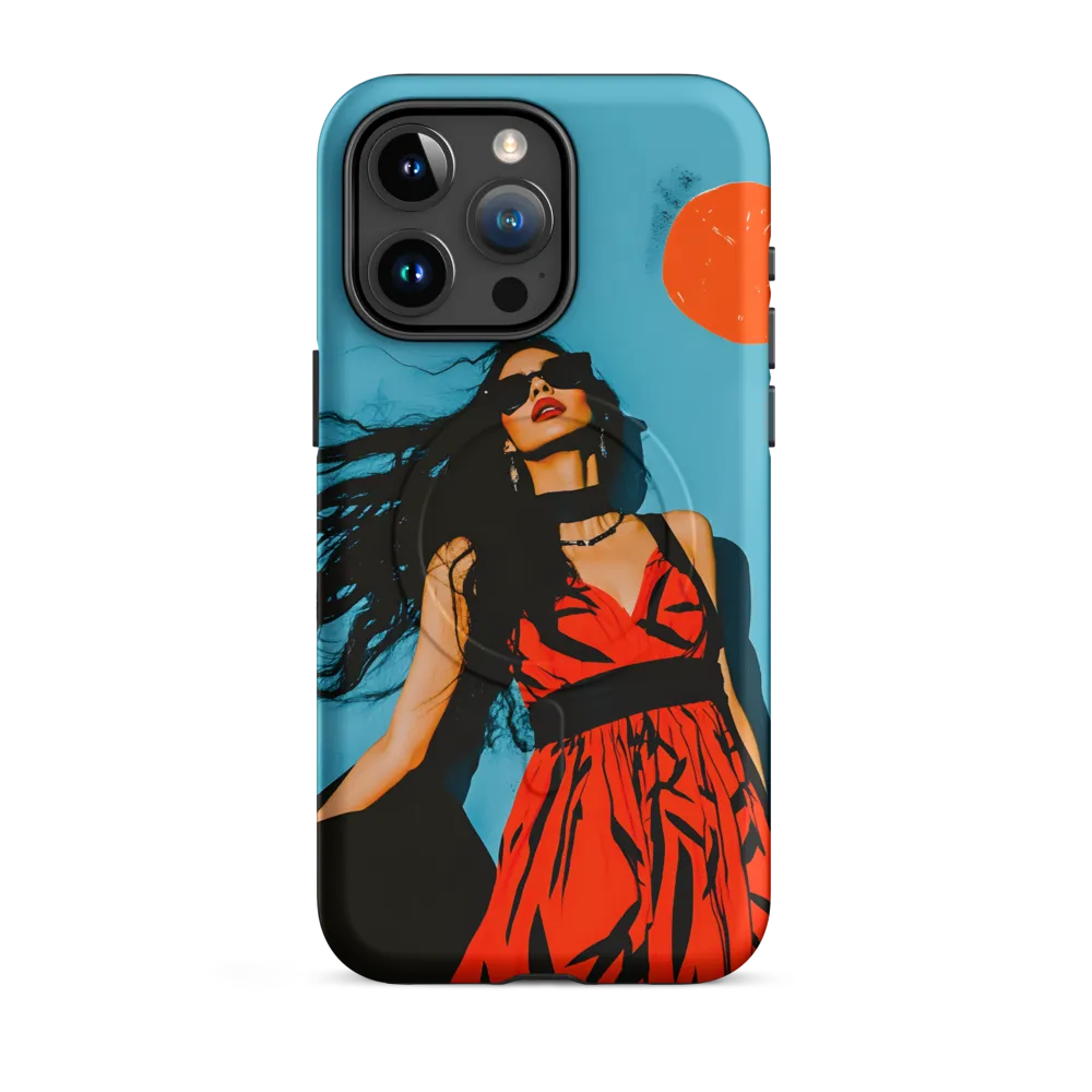 Sunset in Fashion: A Modern Portrait