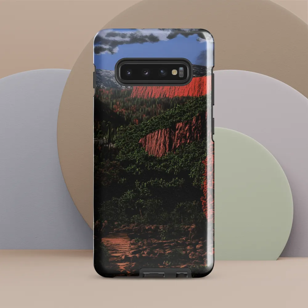 Elysium Valley | Phone Case |  S10 Plus | Tough Case | Glossy