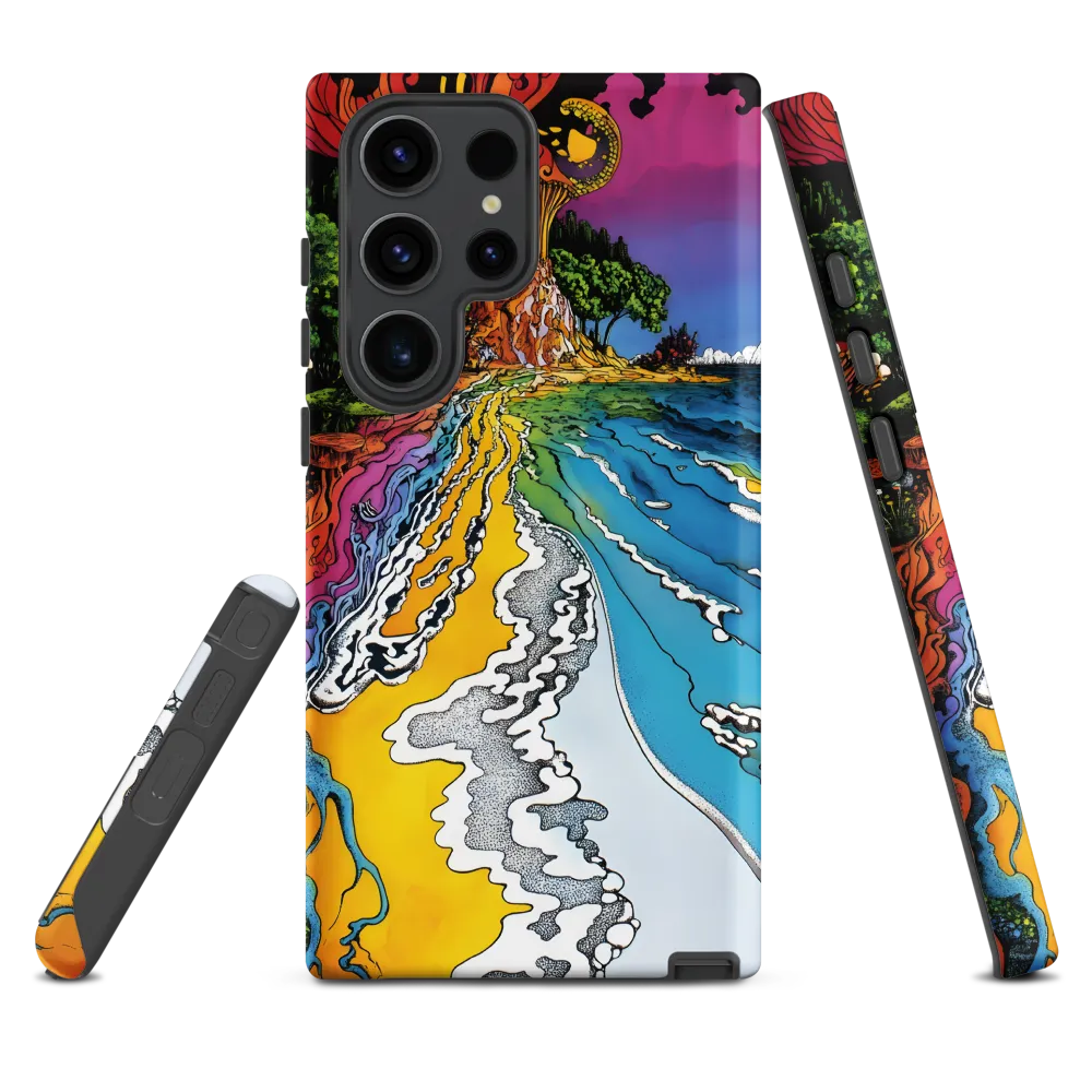 Ethereal Flow: A Psychedelic Landscape