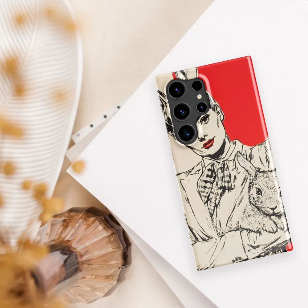 Whimsical Elegance: The Rabbit Lady
