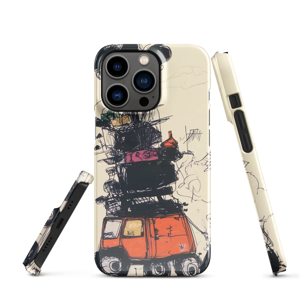 The Whimsical Hauler | Phone Case |  13 Pro | Snap Case | Glossy