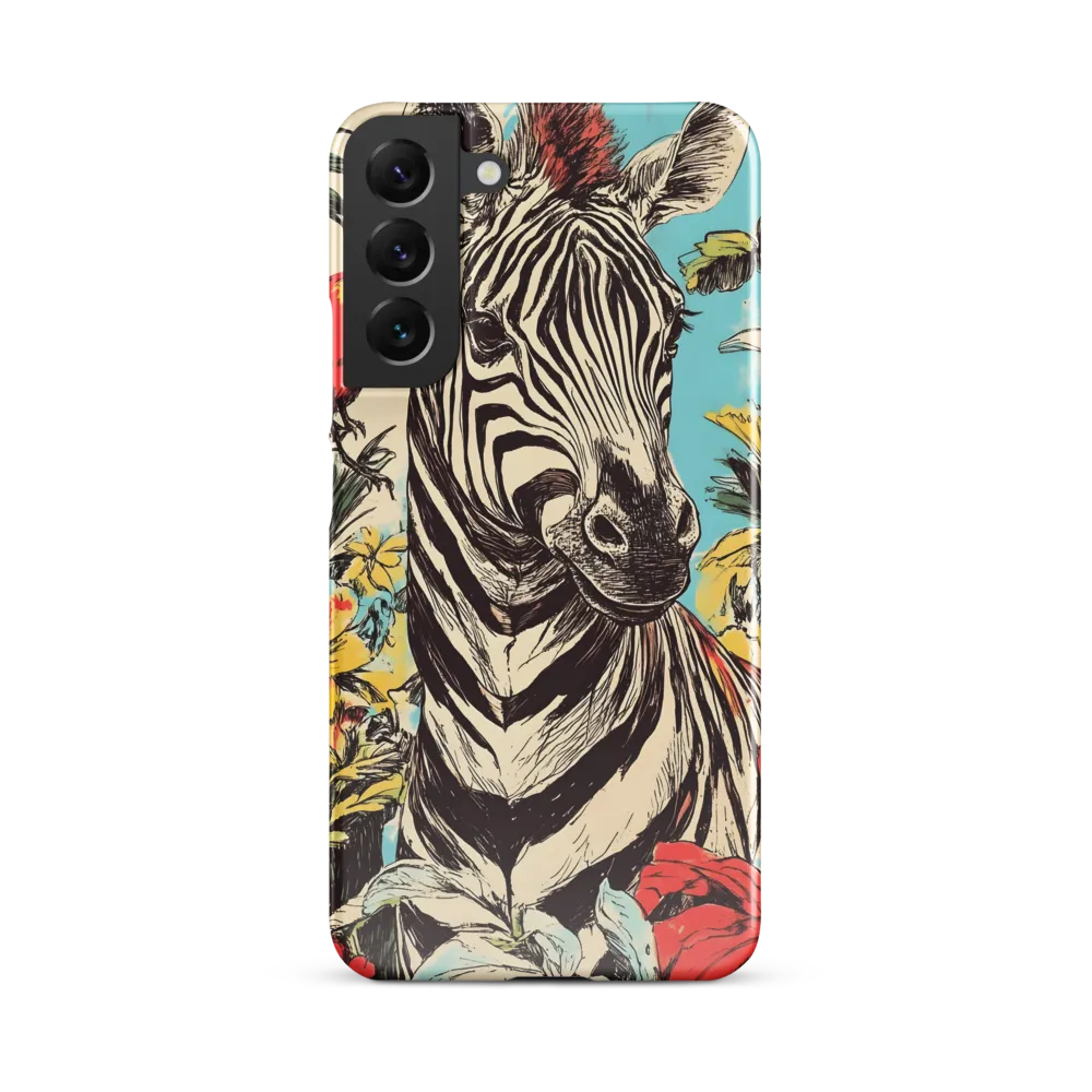 Zebra in Tropical Reverie