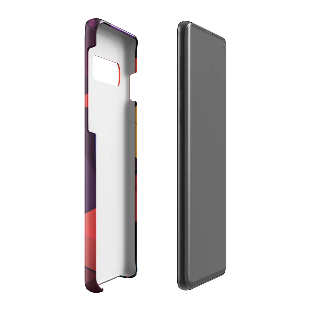 Dynamic Geometric Harmony | Phone Case |  S10 Plus | Snap Case | Glossy