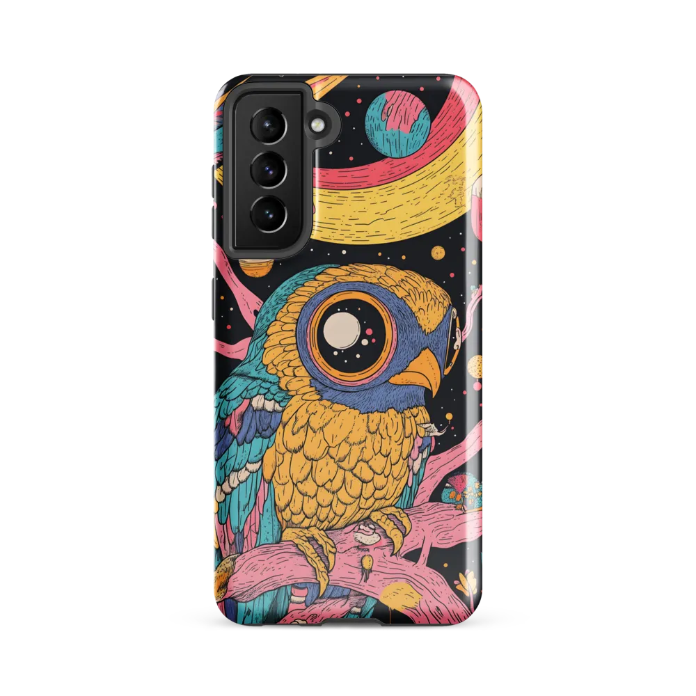 Whimsical Cosmic Owl