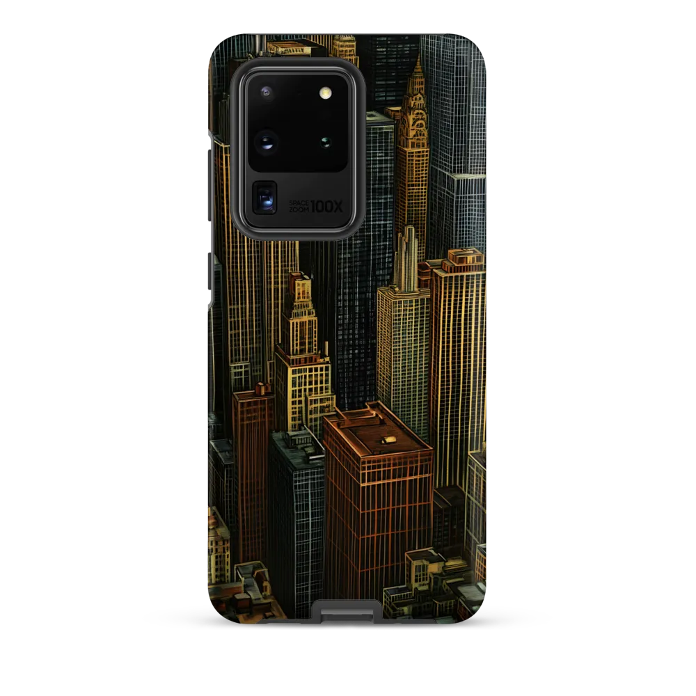 Urban Elegance: A Golden Cityscape