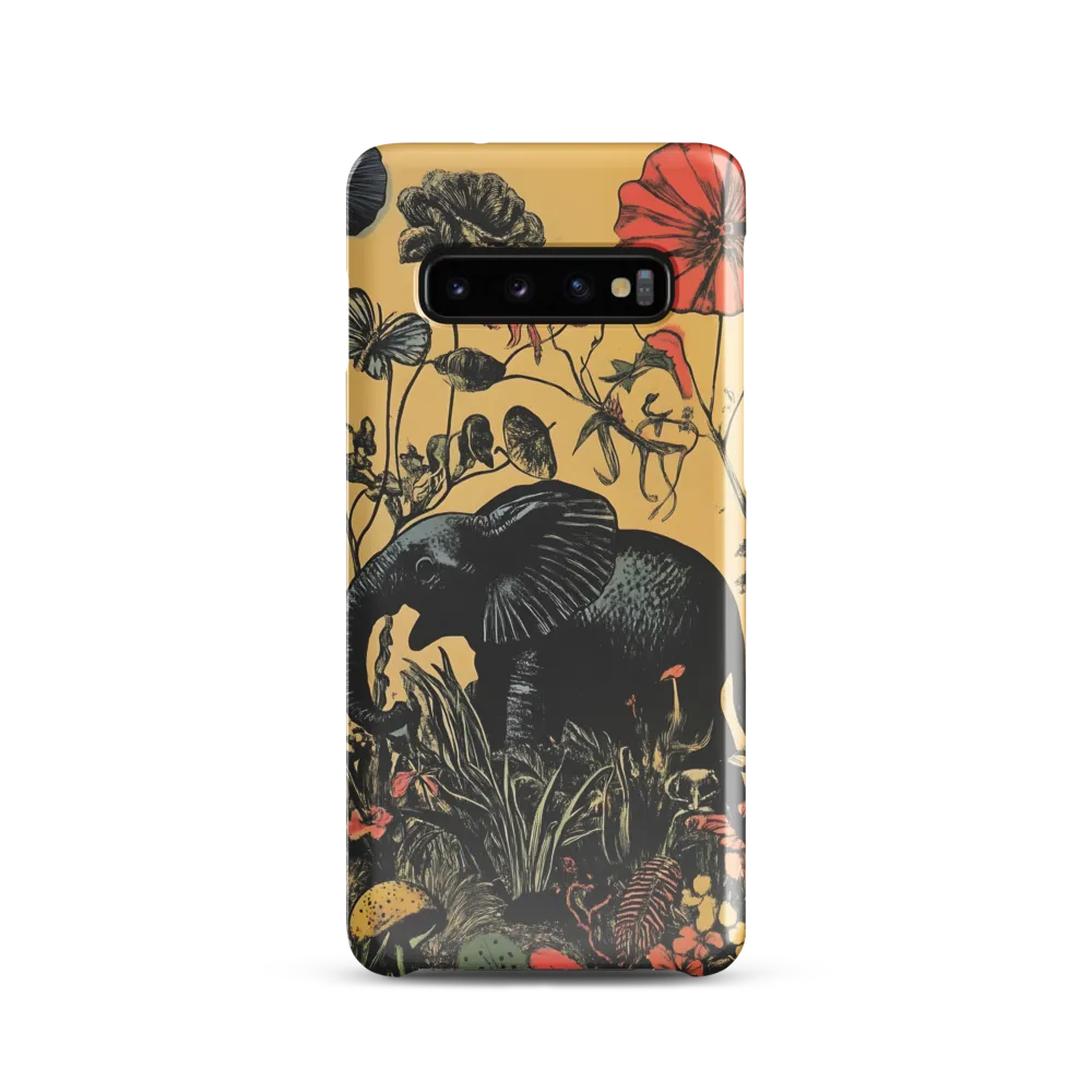 Floral Majesty: The Elephant's Sanctuary