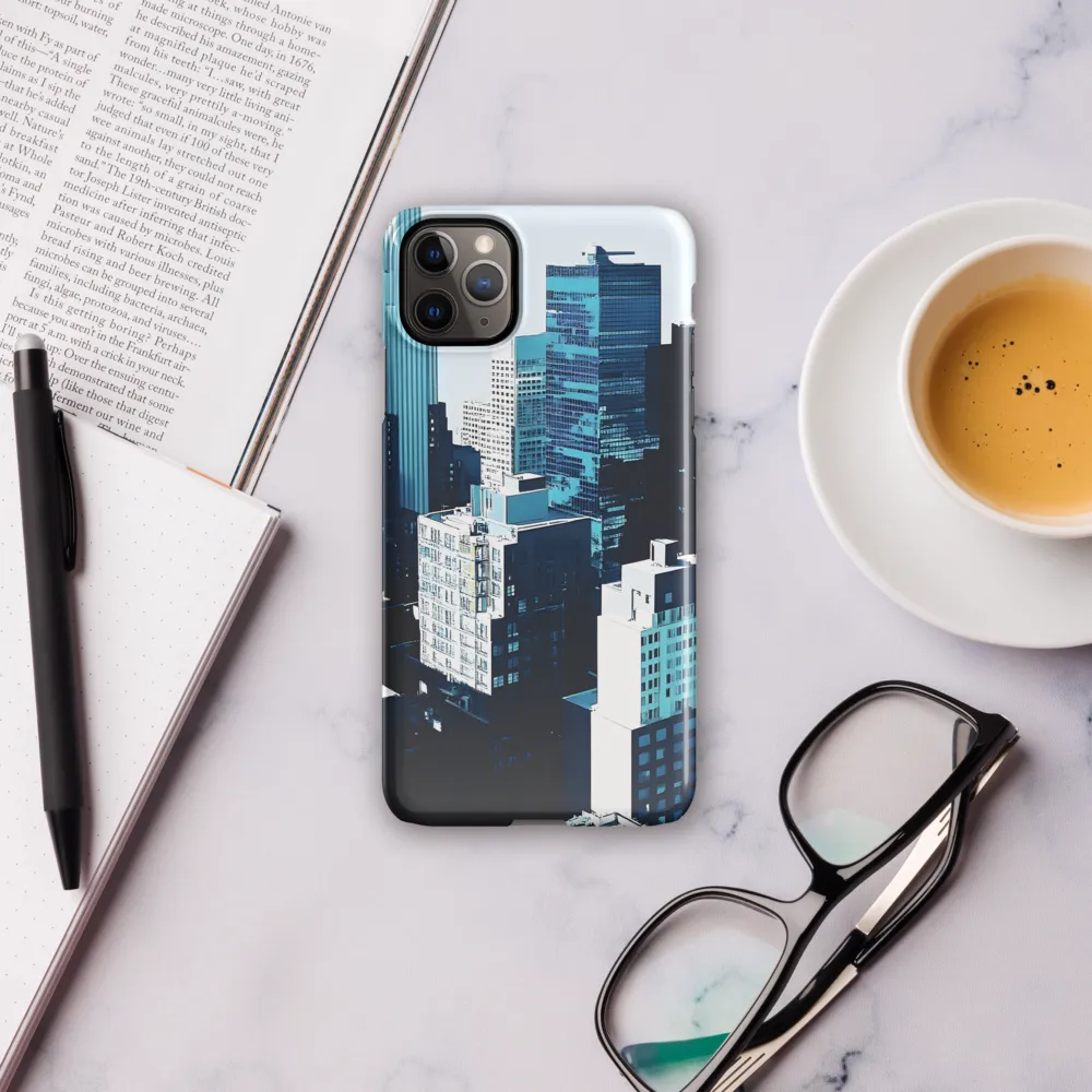 Urban Serenity: A Minimalist Cityscape | Phone Case |  11 Pro Max | Snap Case | Glossy