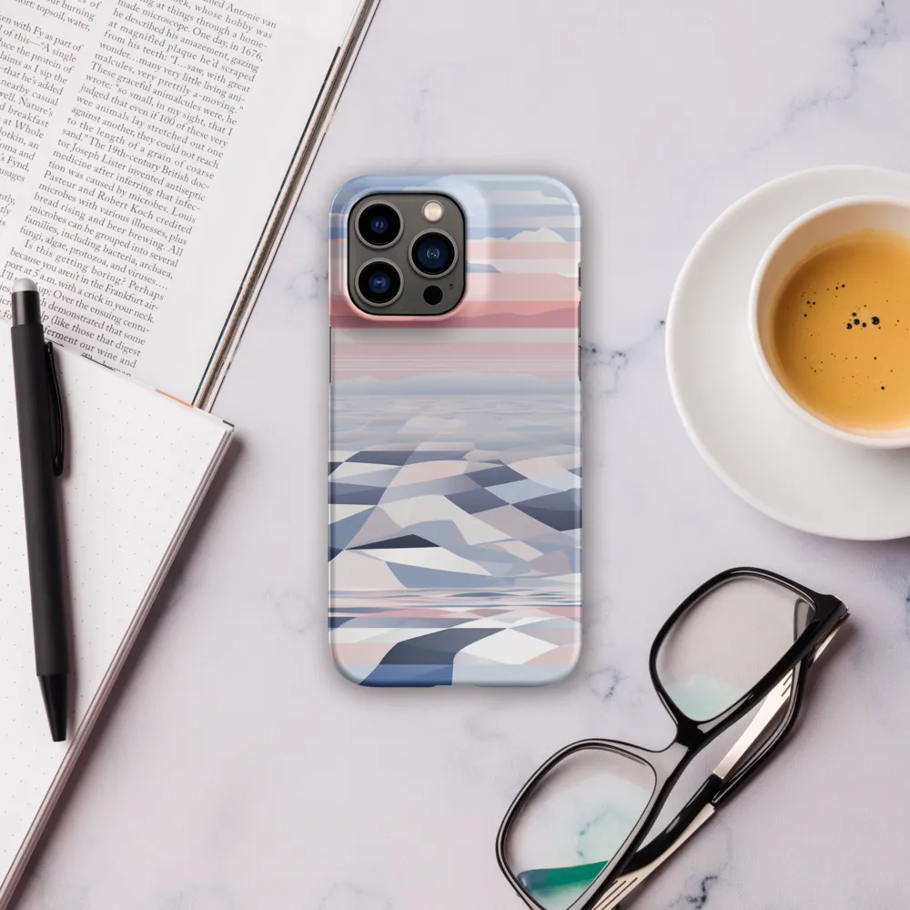 Serenity in Abstraction | Phone Case |  14 Pro Max | Snap Case | Matte