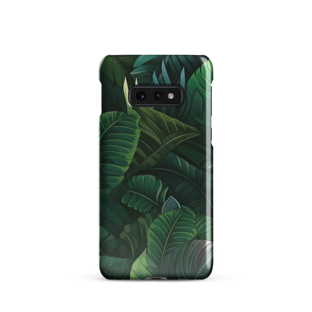 Lush Canopy: A Tropical Foliage Study
