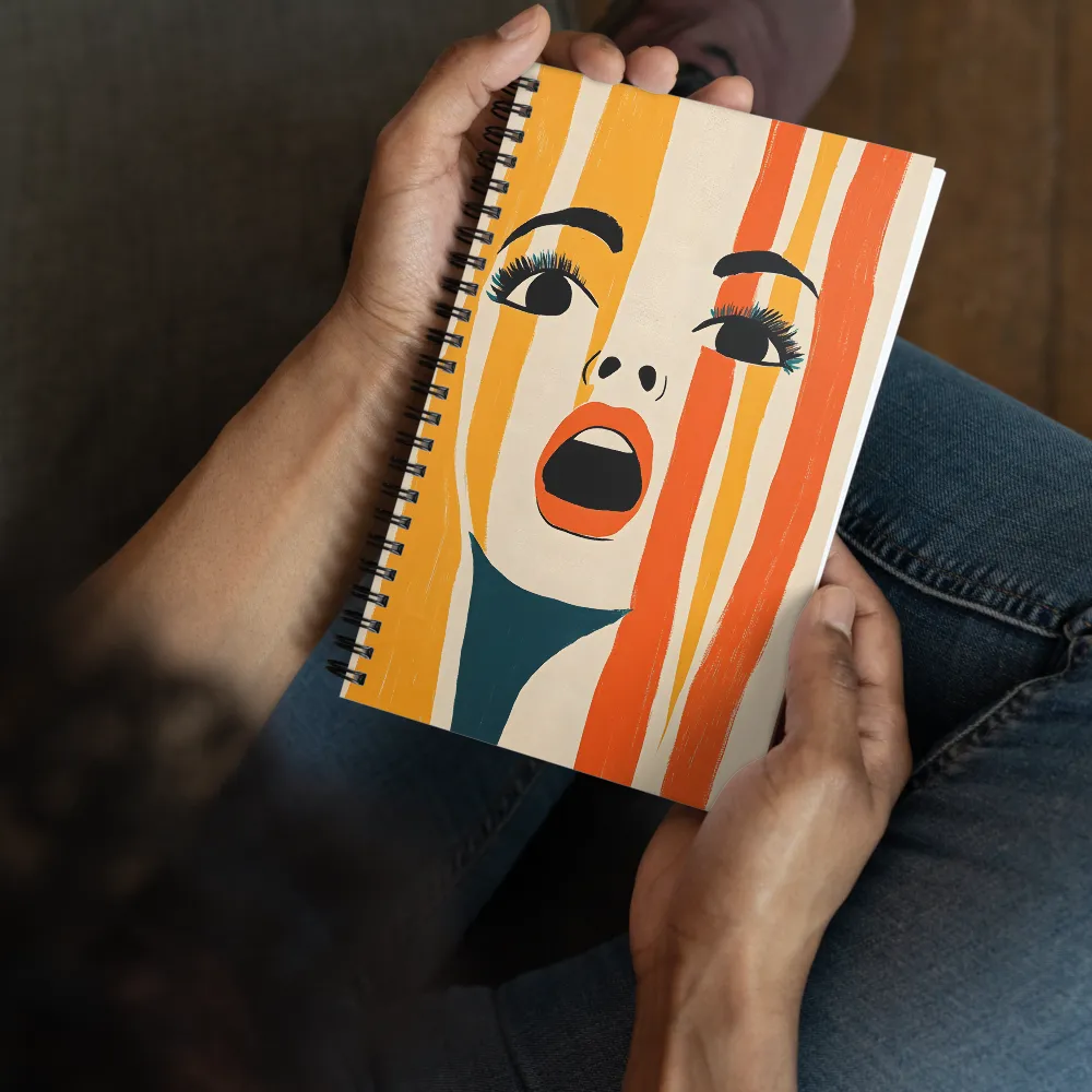 Vivid Expression | Spiral Notebook