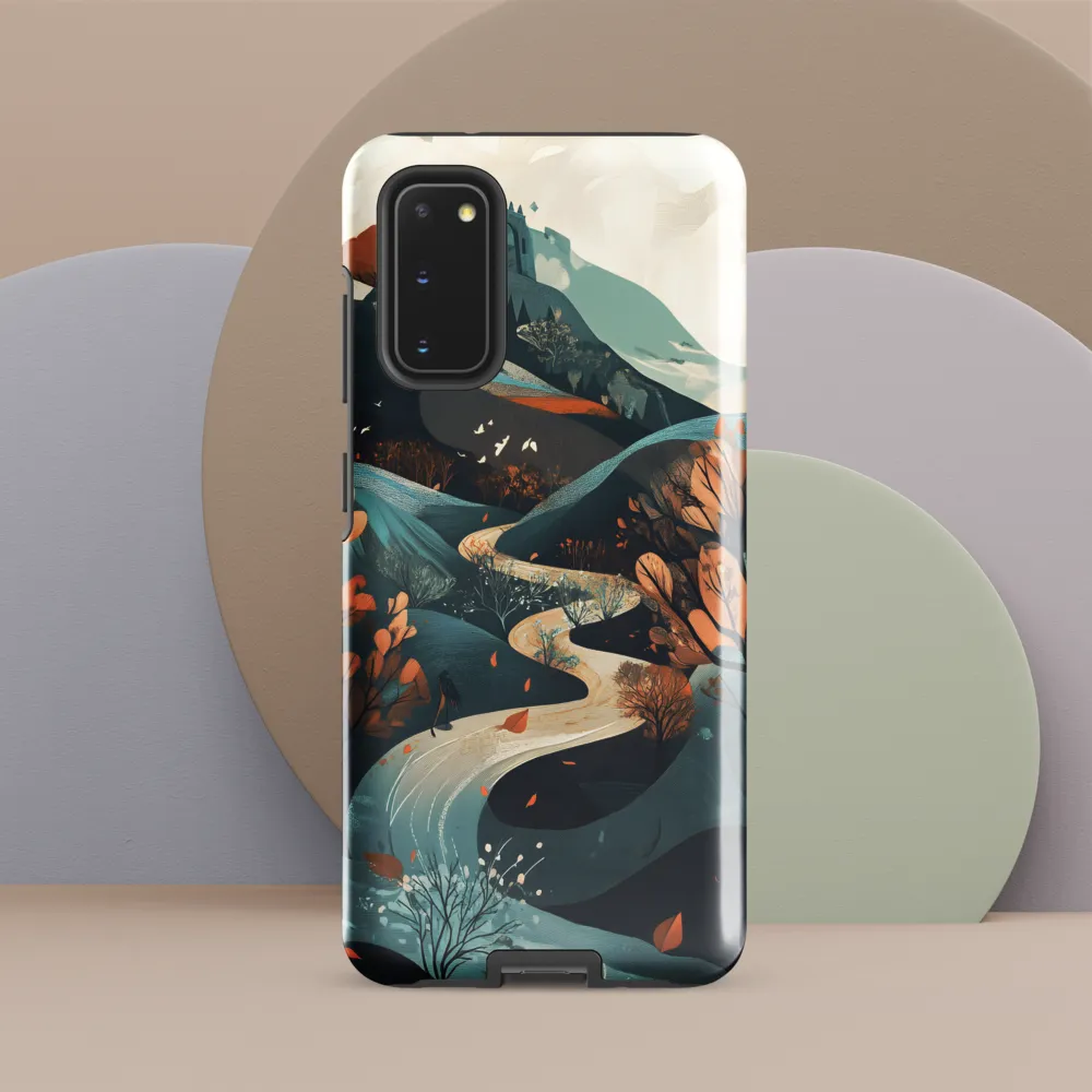 Whispers of Autumn: A Serene Journey | Phone Case |  S20 | Tough Case | Glossy