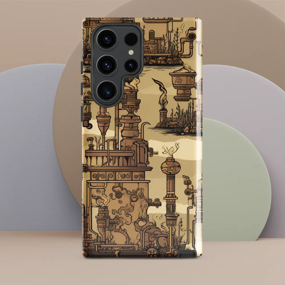 Whimsical Industrial Landscape
