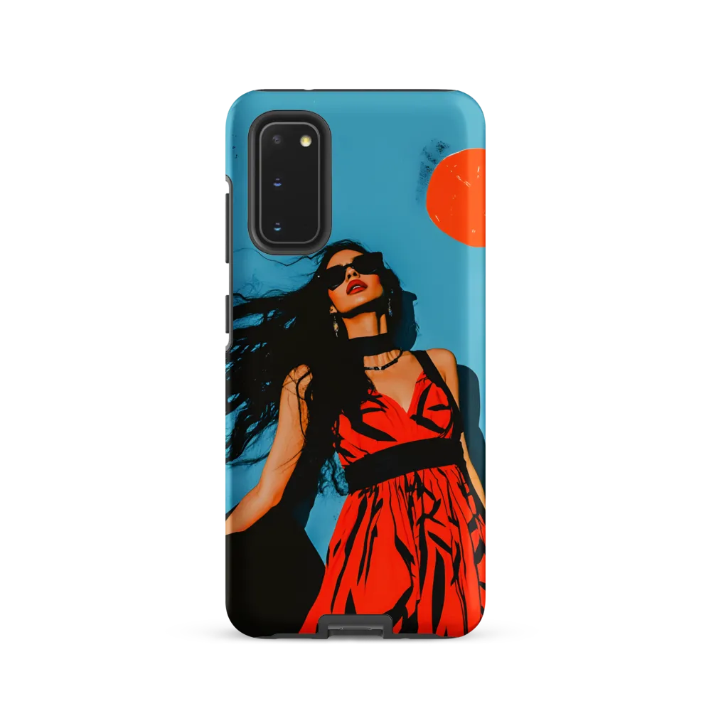Sunset in Fashion: A Modern Portrait
