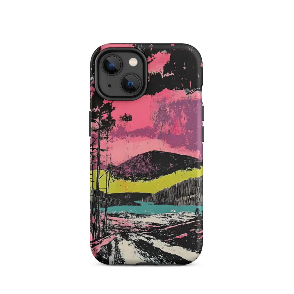 Vibrant Horizons: A Landscape in Contrast