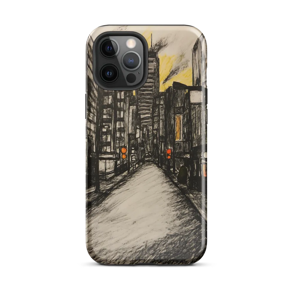 Cityscape of Solitude | Phone Case |  12 Pro Max | Tough Case | Glossy