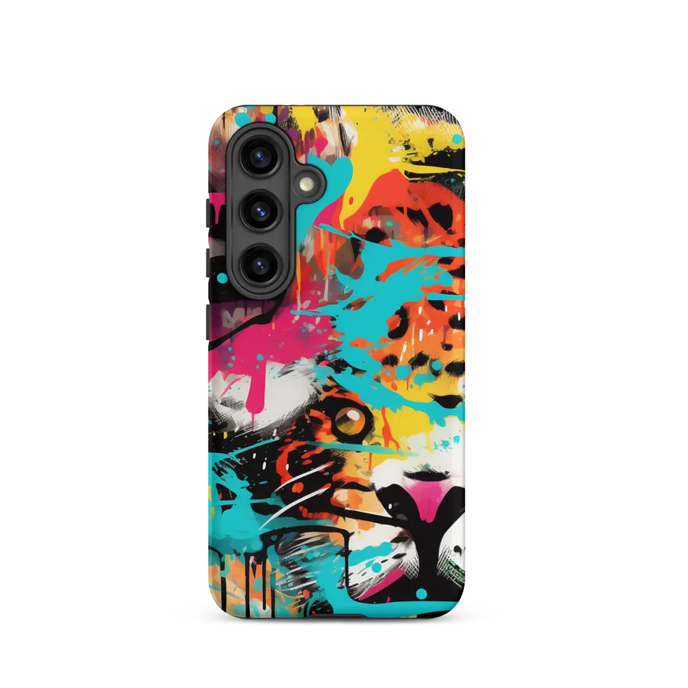 Fierce Fusion: Tiger and Lion in Graffiti