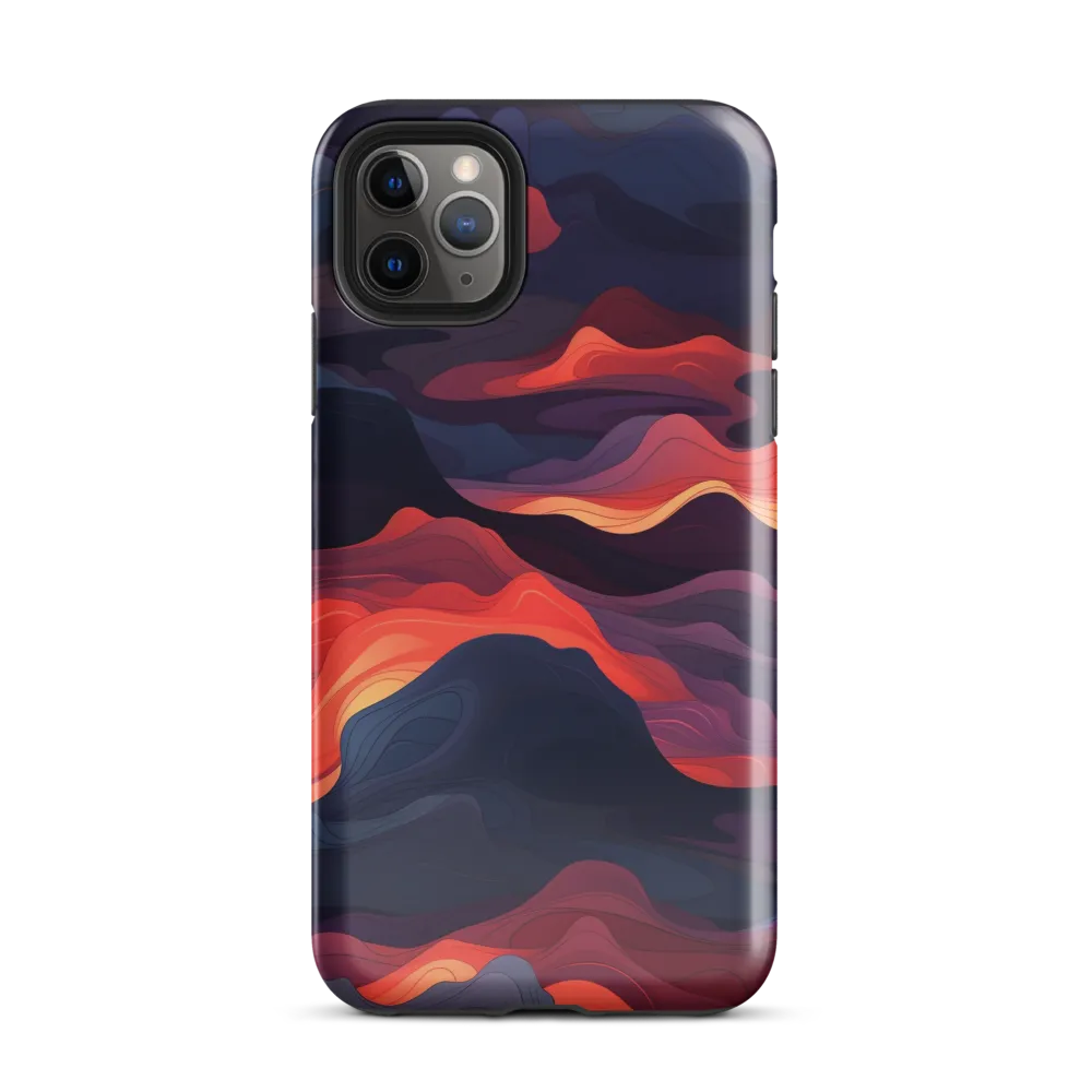 Ethereal Waves of Color | Phone Case |  11 Pro Max | Tough Case | Glossy