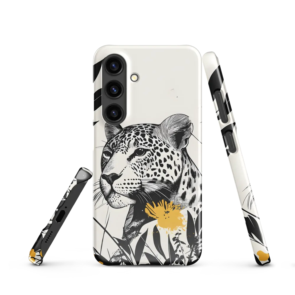 Majestic Leopard Amongst Flora