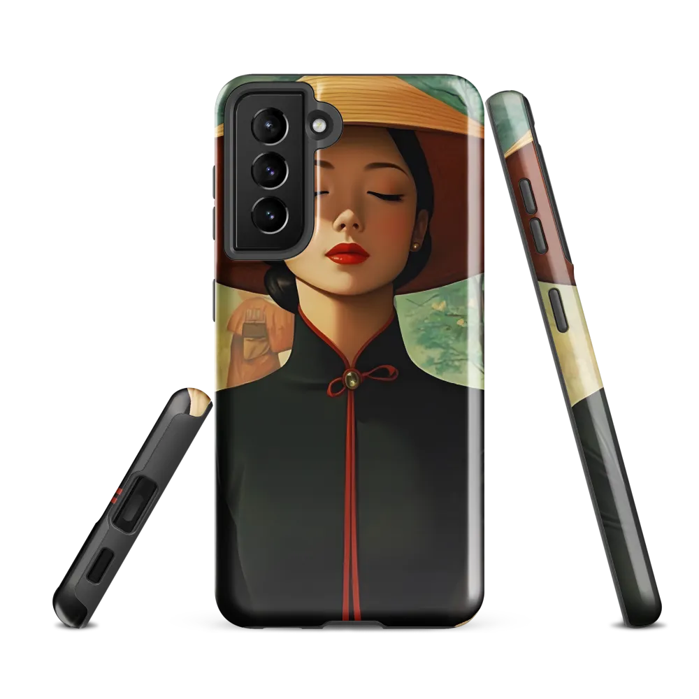 Elegance in Tranquility | Phone Case |  S21 FE | Tough Case | Glossy