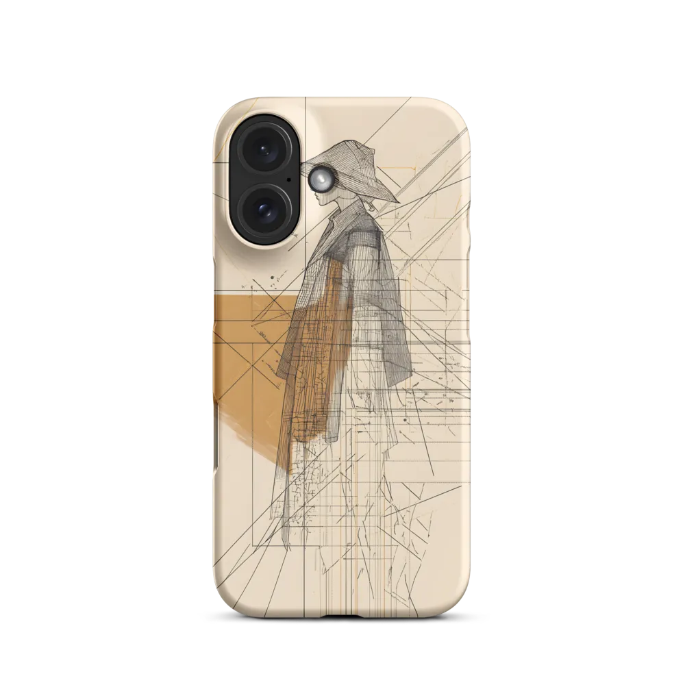 Abstract Profile: A Minimalist Exploration | Phone Case |  16 | Snap Case | Matte