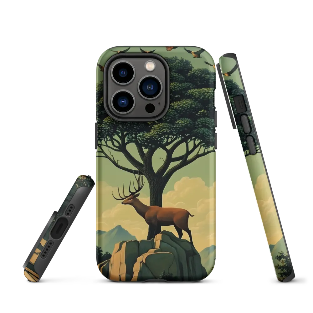 Stag at the Tree's Summit