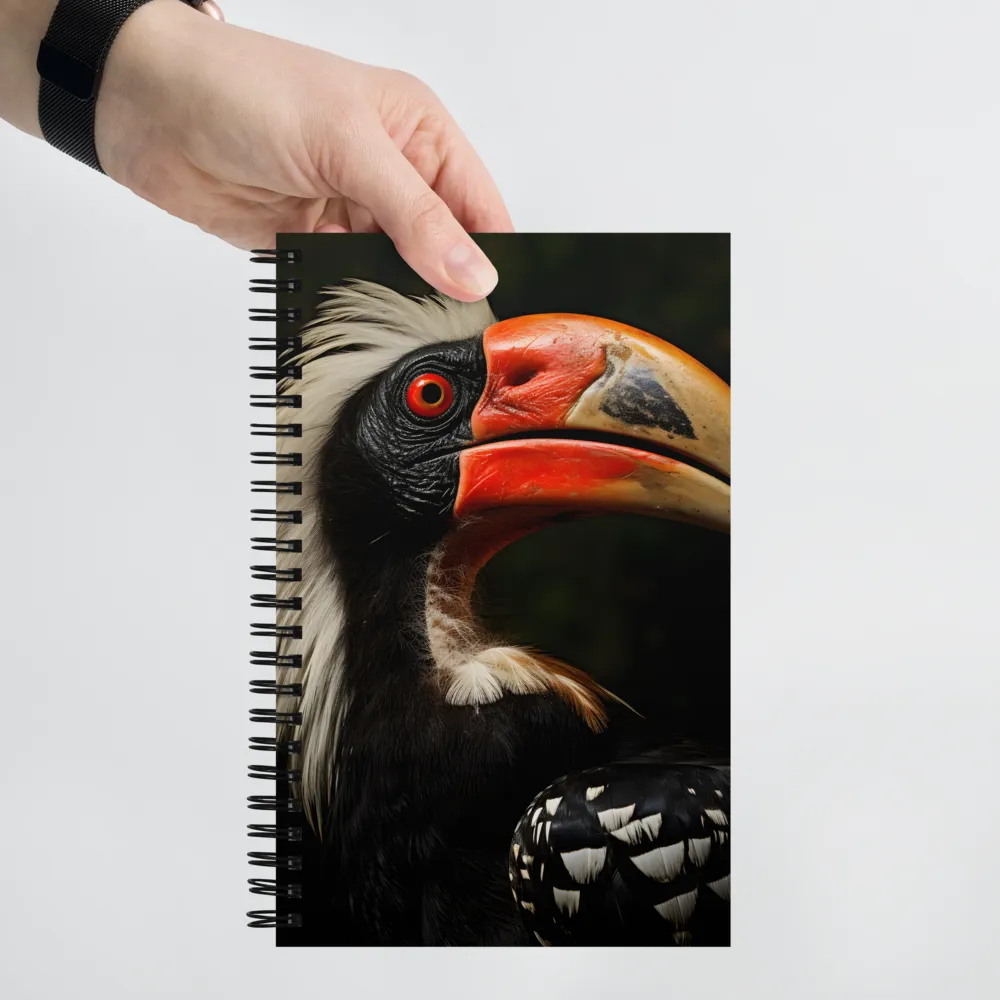 Majesty of the Hornbill | Spiral Notebook