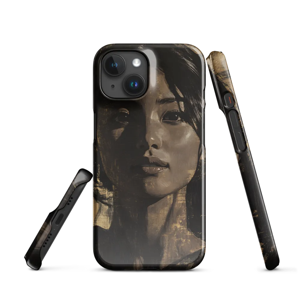Golden Gaze: A Contemporary Portrait