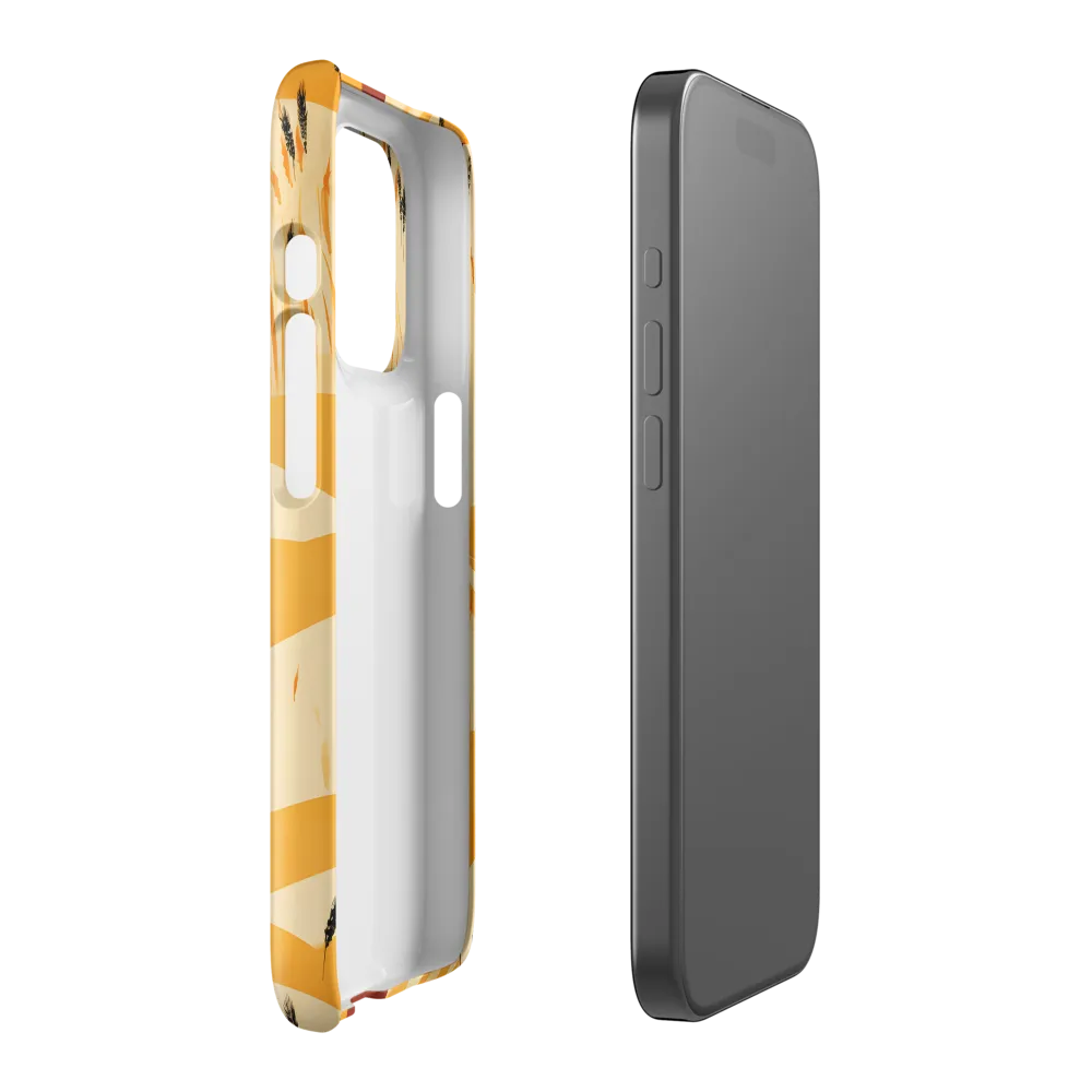 Embracing the Fields: A Floral Journey | Phone Case |  15 Pro | Snap Case | Glossy