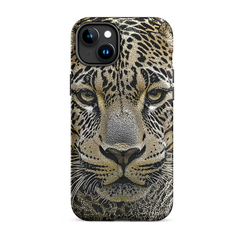 The Majestic Gaze: Portrait of a Leopard