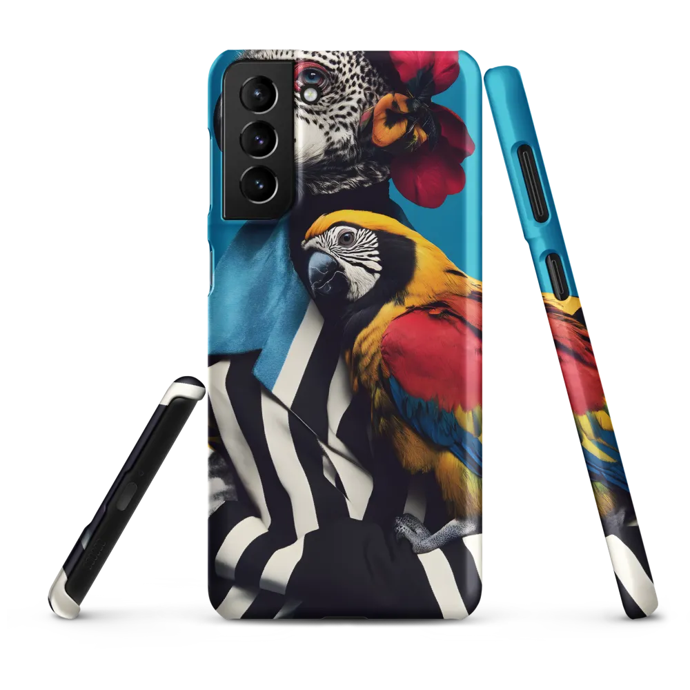 Vibrant Fusion of Flora and Fauna