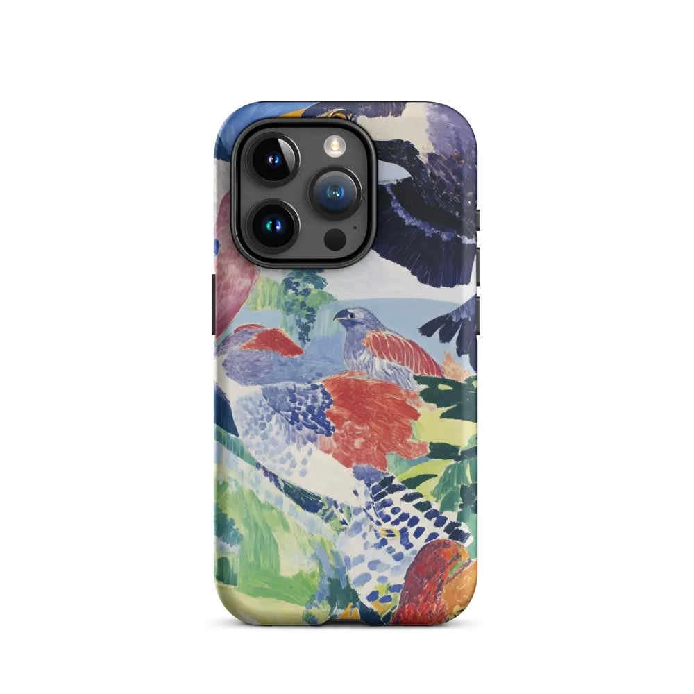 Symphony of Birds | Phone Case |  15 Pro | Tough Case | Matte