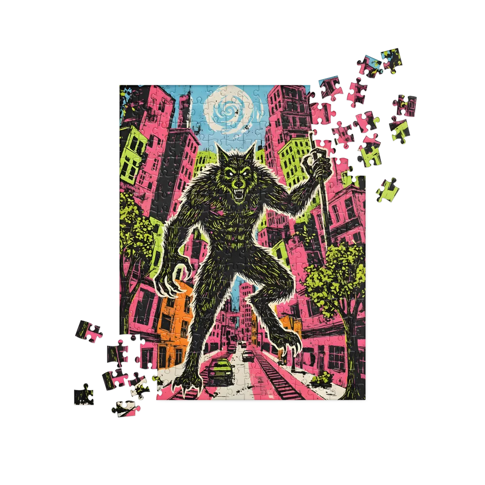 Urban Werewolf 
 Jigsaw Puzzle
