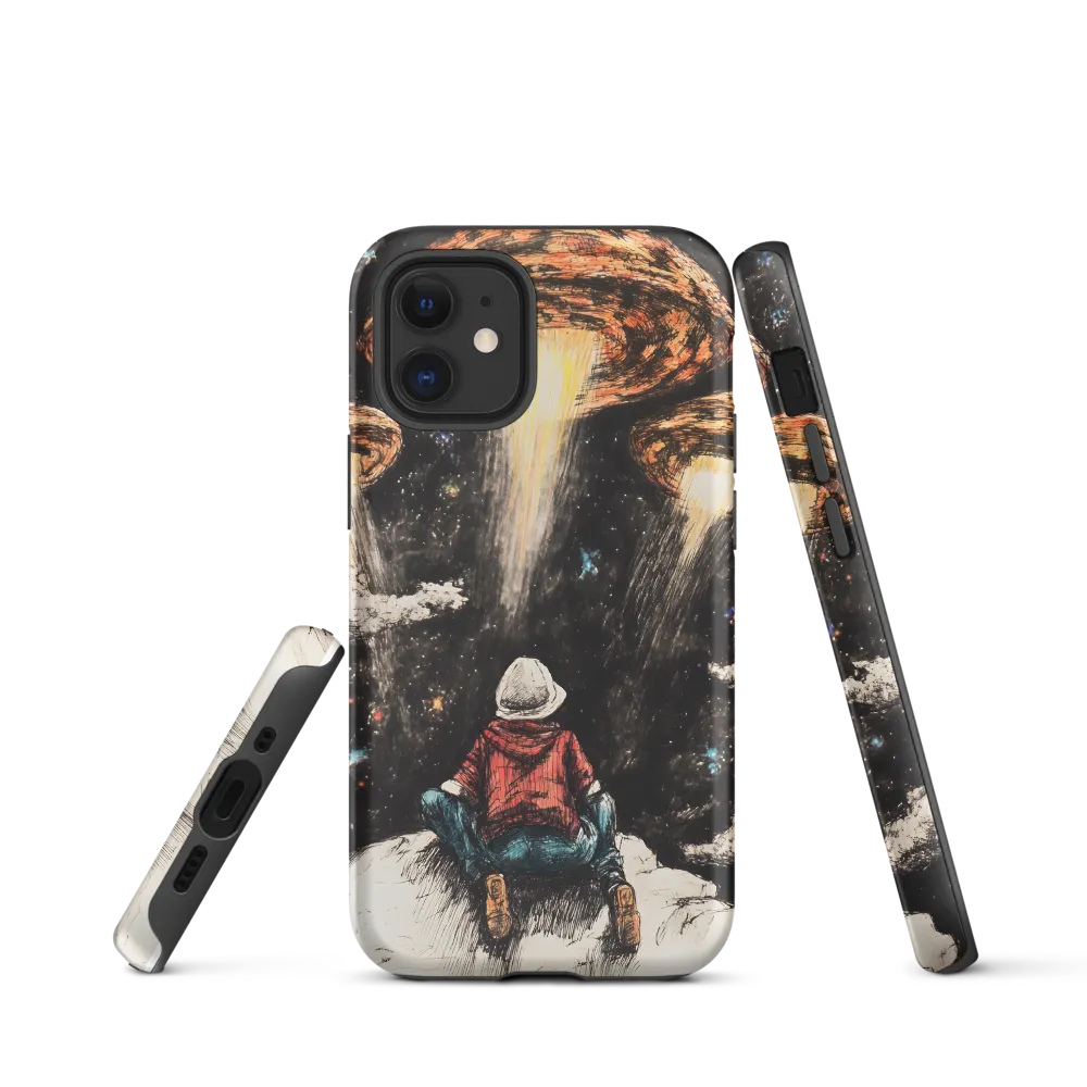 Gazing into the Unknown: A Child's Wonder in Space