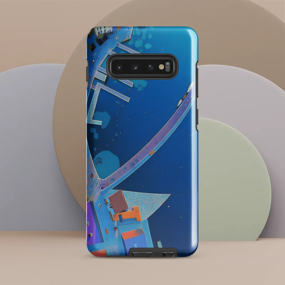 Serenity Over the Harbor | Phone Case |  S10 Plus | Tough Case | Glossy