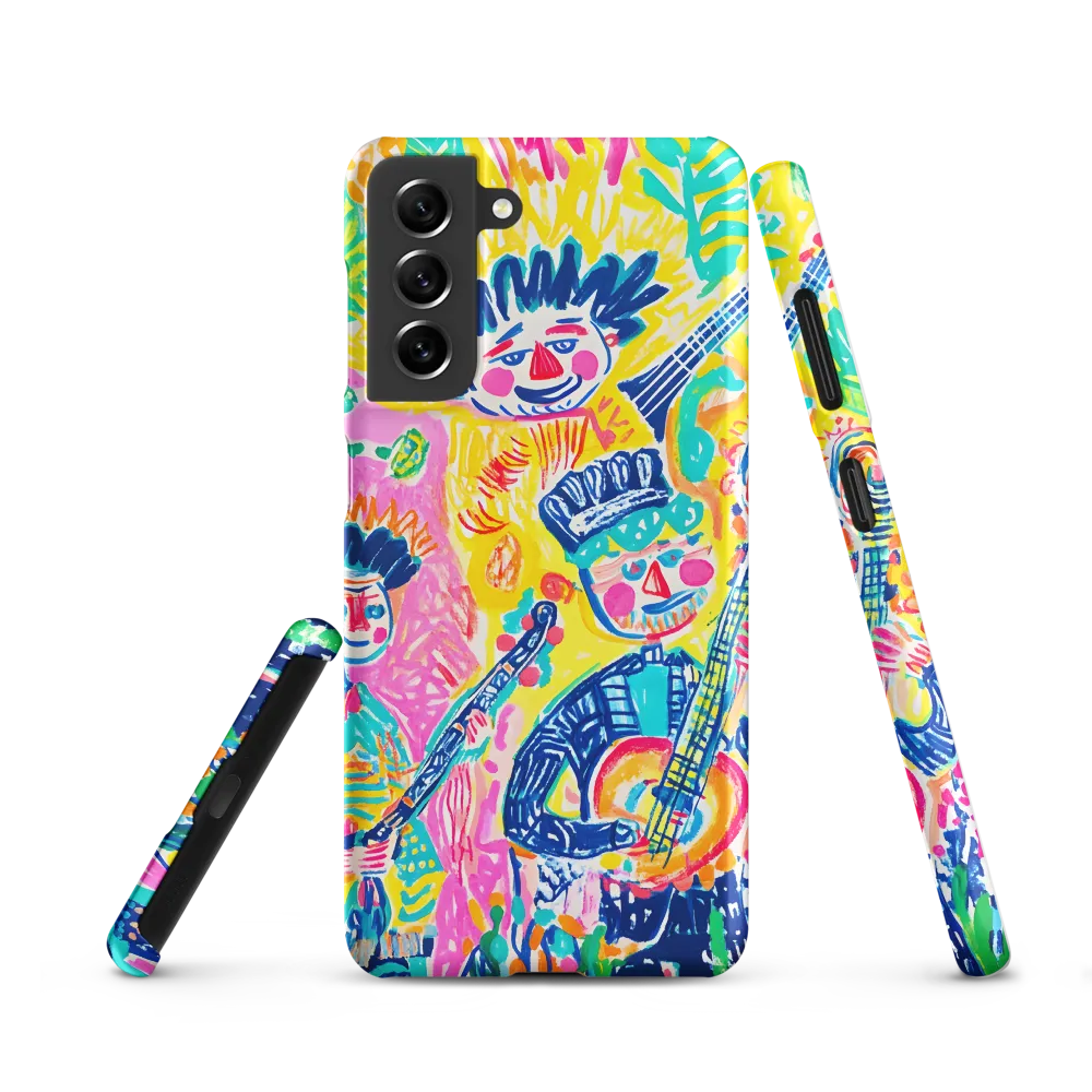 Joyful Duet: A Celebration of Music | Phone Case |  S21 | Snap Case | Matte