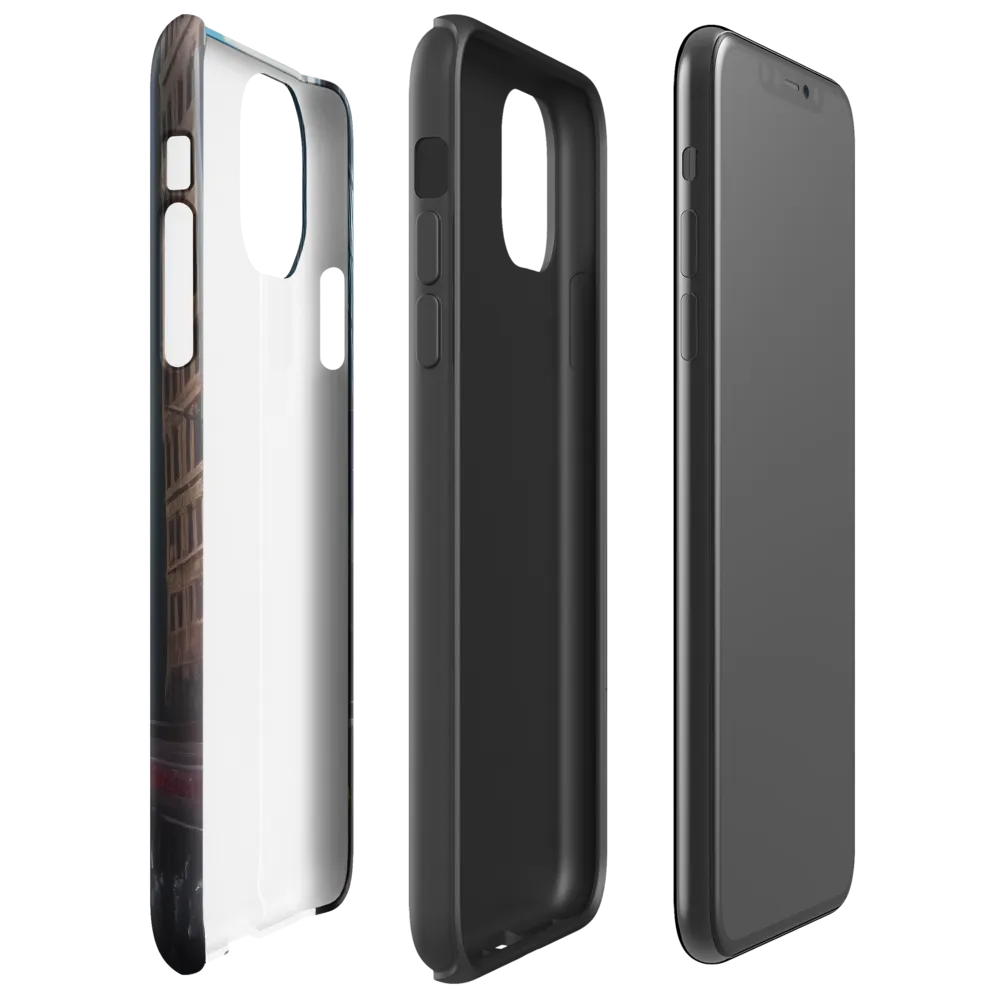 Urban Symphony: A Cityscape Reverie | Phone Case |  11 Pro Max | Tough Case | Glossy